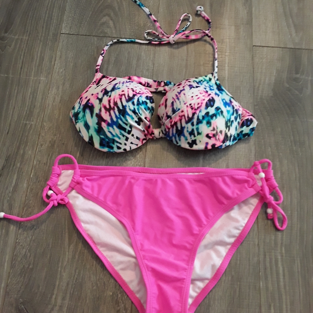 PINK Victoria's Secret TieDye Bikini set